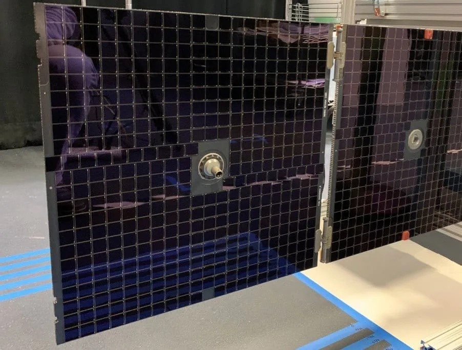Sierra Space deployable rigid solar array hardware